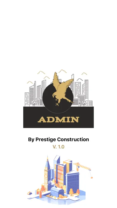 Capturas de tela do Admin Prestige Group