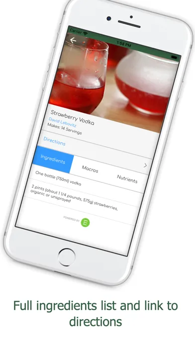 Captures d'écran de Cocktail Recipes - Drink mixs