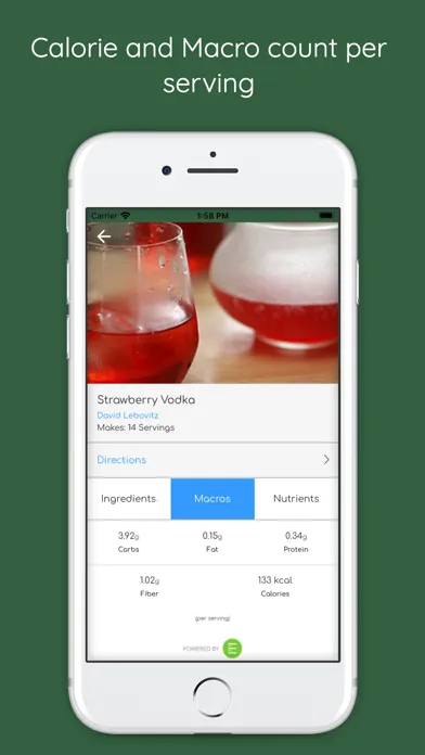 Captures d'écran de Cocktail Recipes - Drink mixs