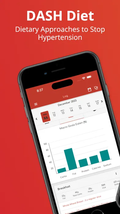 My Dash Diet: #1 Salt Tracker سکرین شاٹس