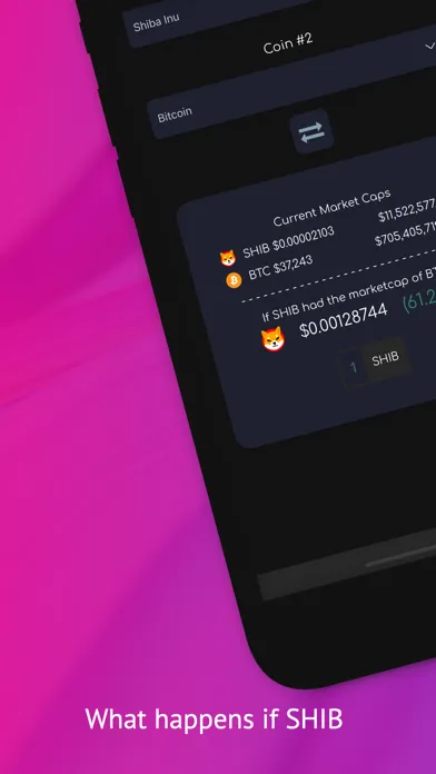 Capturas de pantalla de Crypto Market Cap Tool Convert
