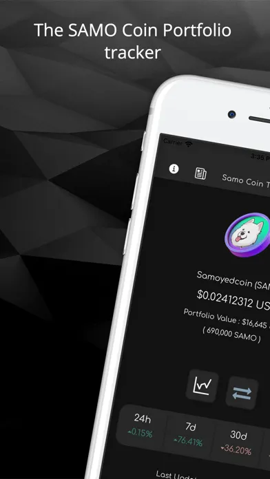 Samo Coin Tracking Solana Doge应用截图