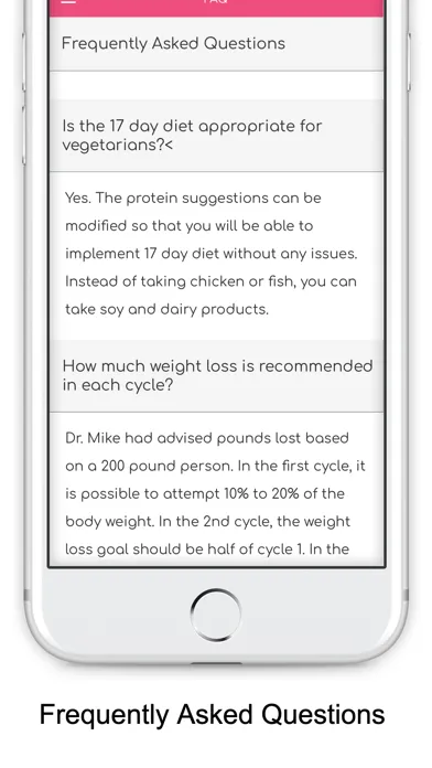 Screenshot di 17 Day Diet Guide