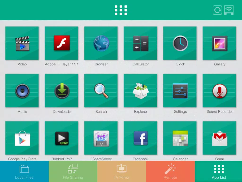 ภาพหน้าจอของ MultiCenter Remote Control for iPad iPad 