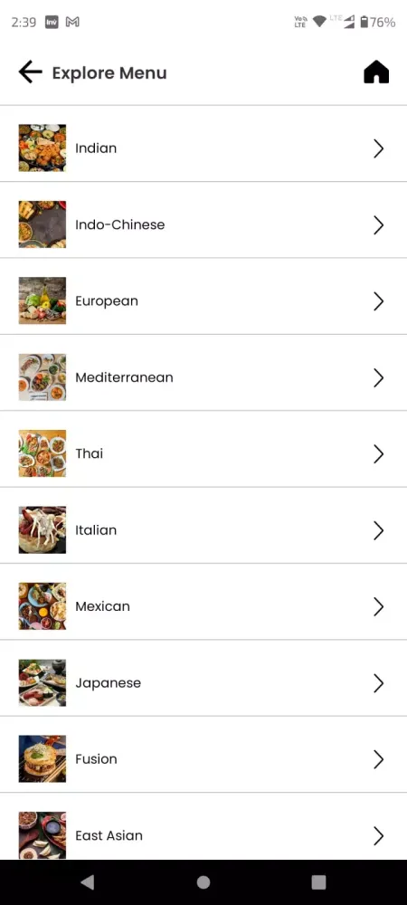 Screenshot di BookMyChef: Chefs & Catering