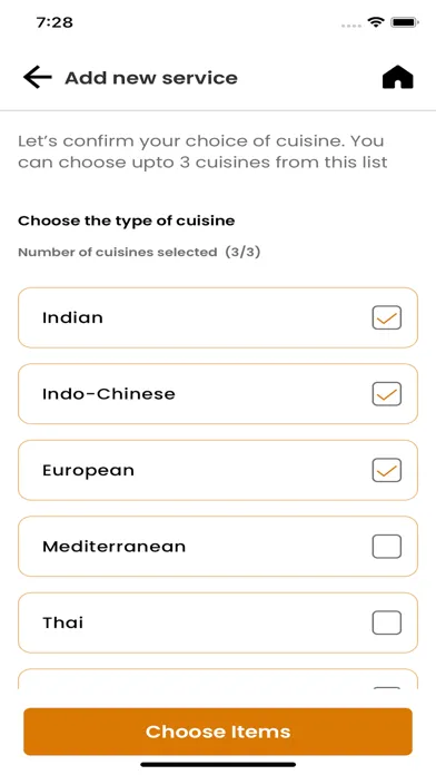 Screenshot di BookMyChef: Chefs & Catering