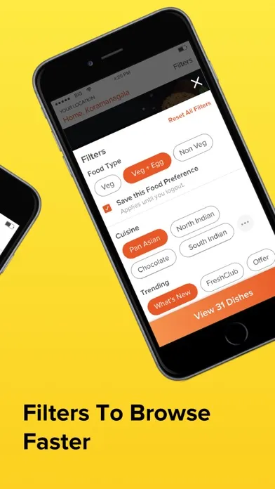 تصاویر FreshMenu: Food Ordering App