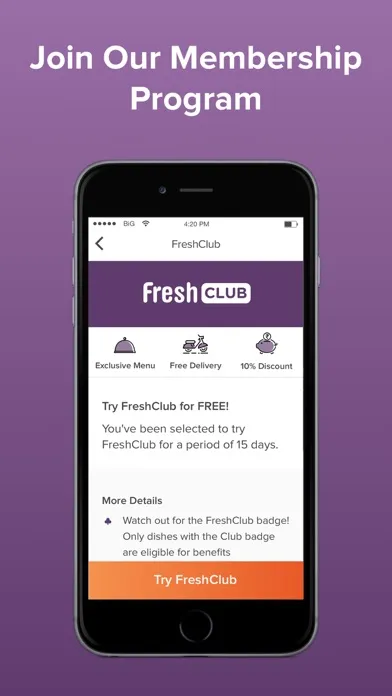 تصاویر FreshMenu: Food Ordering App