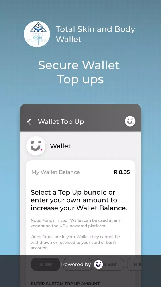 Total Skin and Body Wallet स्क्रीनशॉट