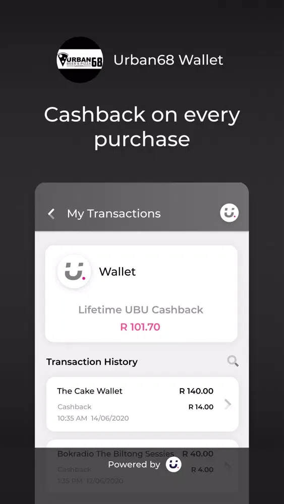 Urban68 Wallet سکرین شاٹس