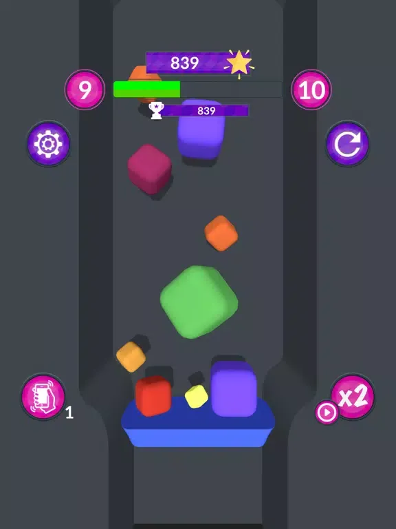 Zrzuty ekranu 2048 Gums 3D iPad 