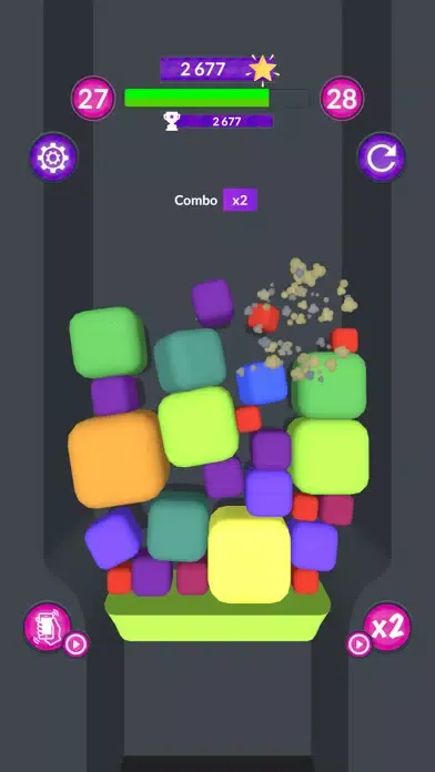 Zrzuty ekranu 2048 Gums 3D