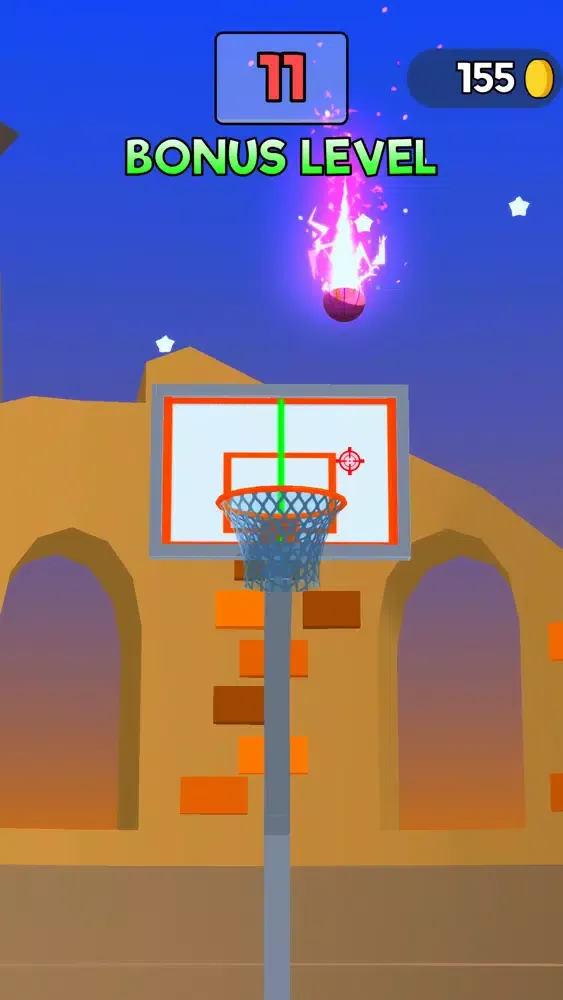 ภาพหน้าจอของ Dribble Dunk 3D