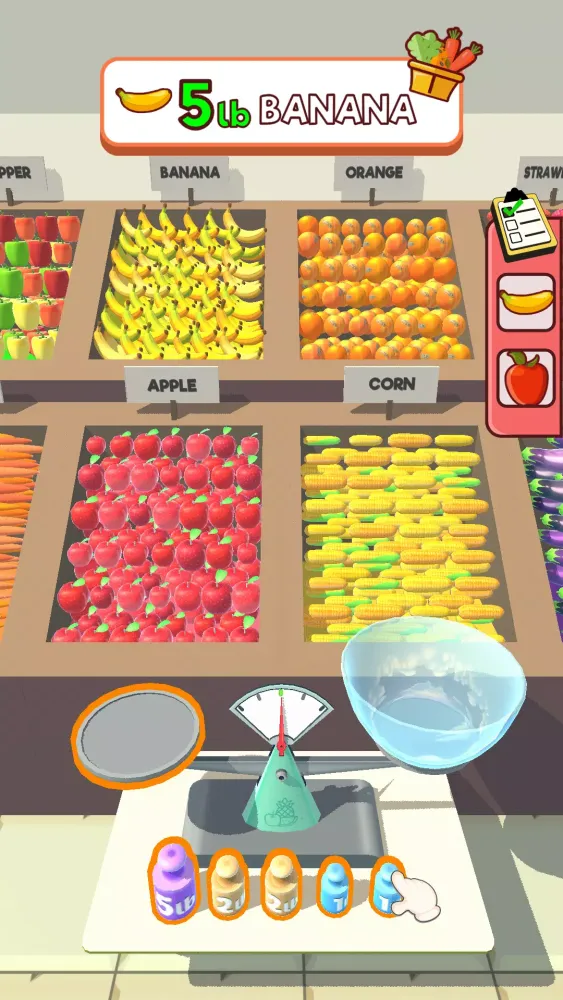 Capturas de tela do Greengrocer