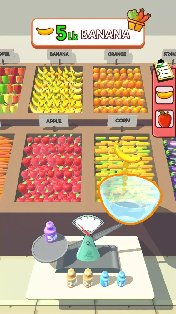 Capturas de tela do Greengrocer