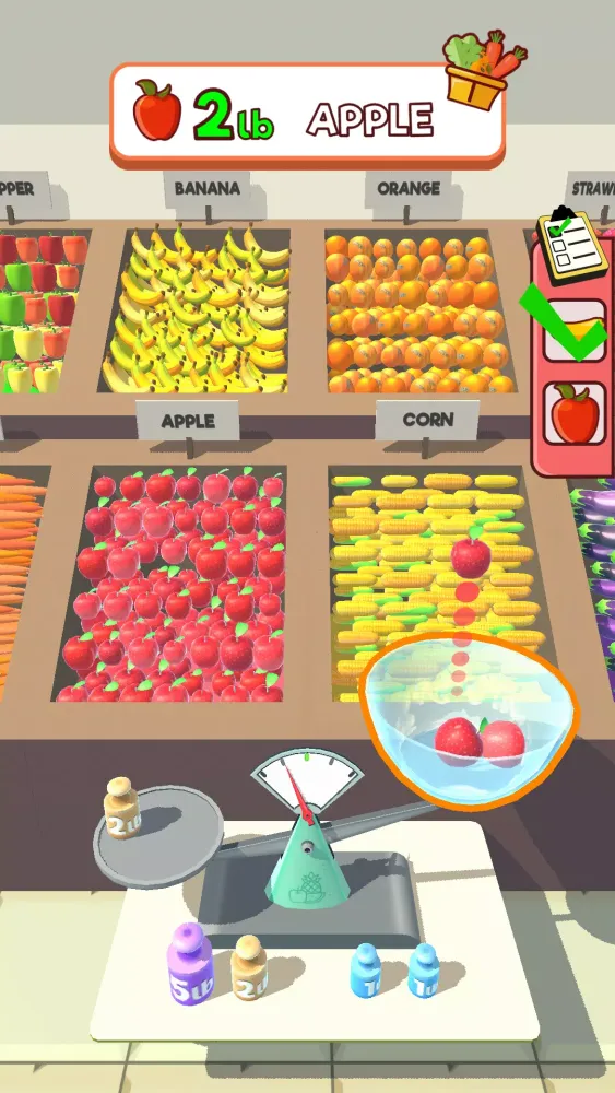 Capturas de tela do Greengrocer