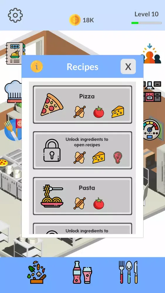 Idle Cook 3D Screenshots