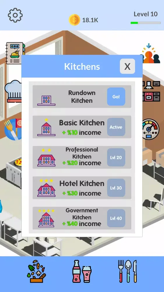Idle Cook 3D Screenshots