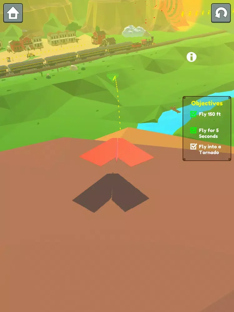 Paper Plane World iPad  스크린샷