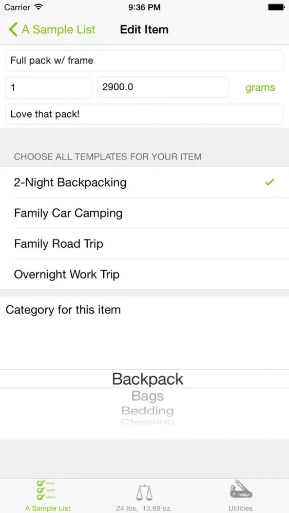 صور Backpacker Checklist