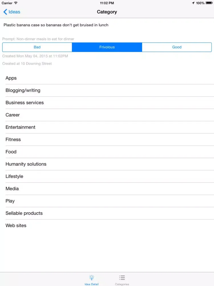 Idea Machine iPad  স্ক্রিনশট