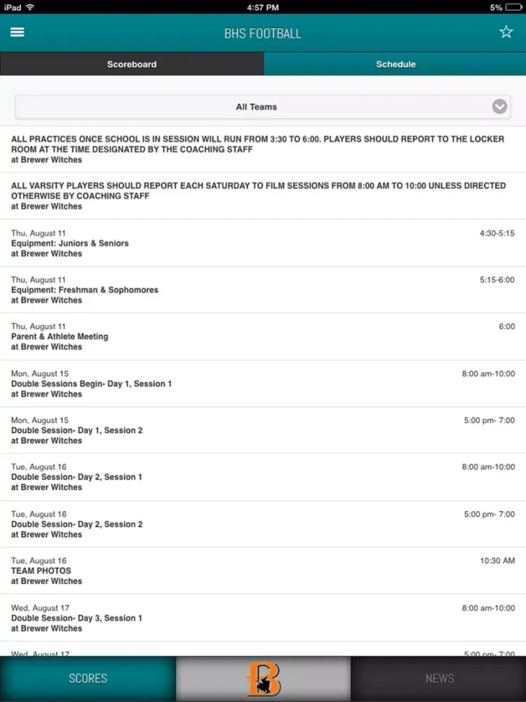 BrewerWitch Front Row iPad 应用截图