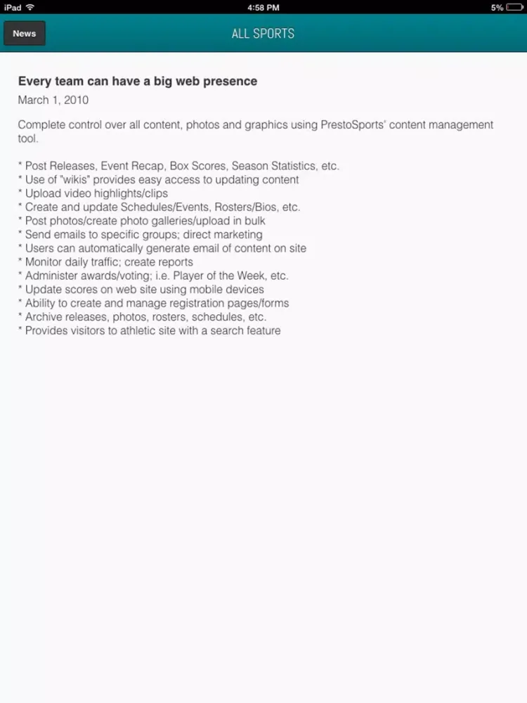 BrewerWitch Front Row iPad 应用截图