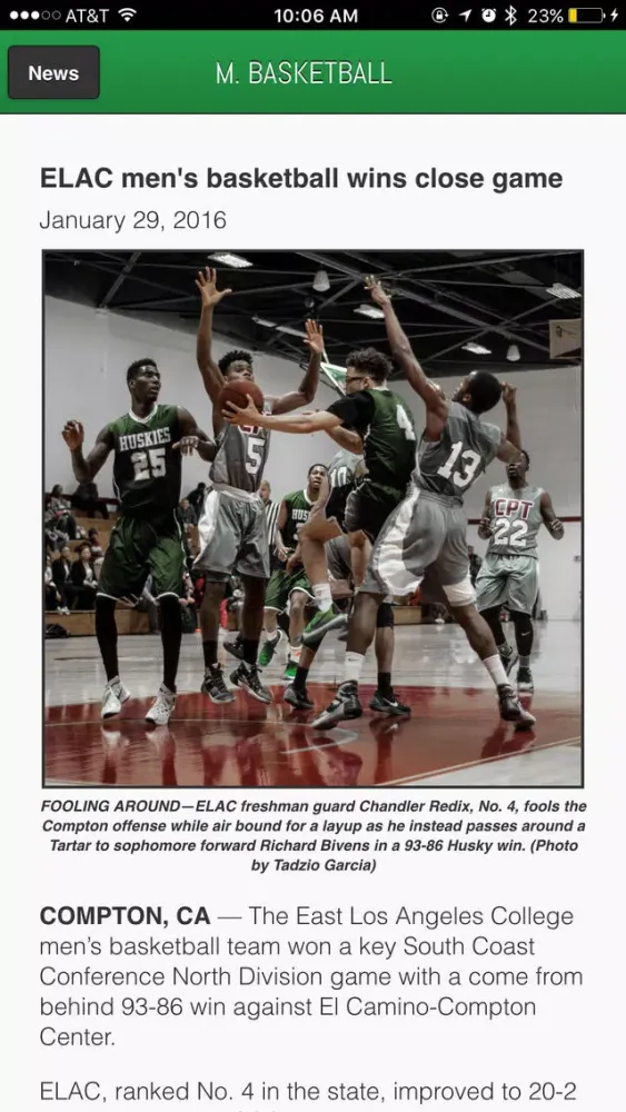 صور East LA Athletics Front Row