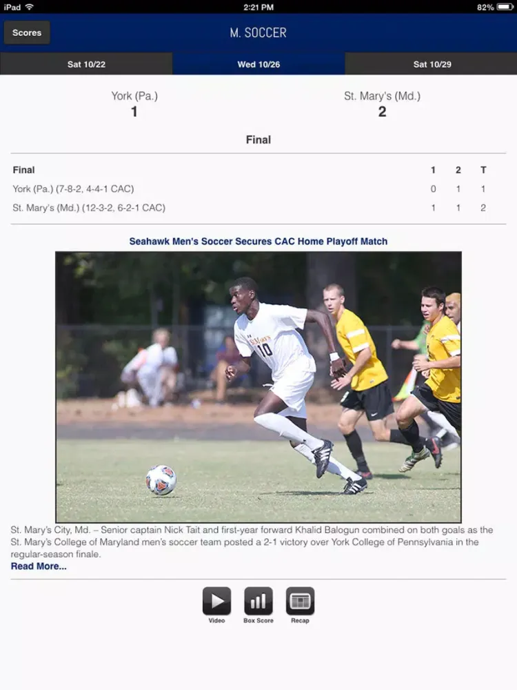 SMC Seahawks Front Row iPad  Screenshots