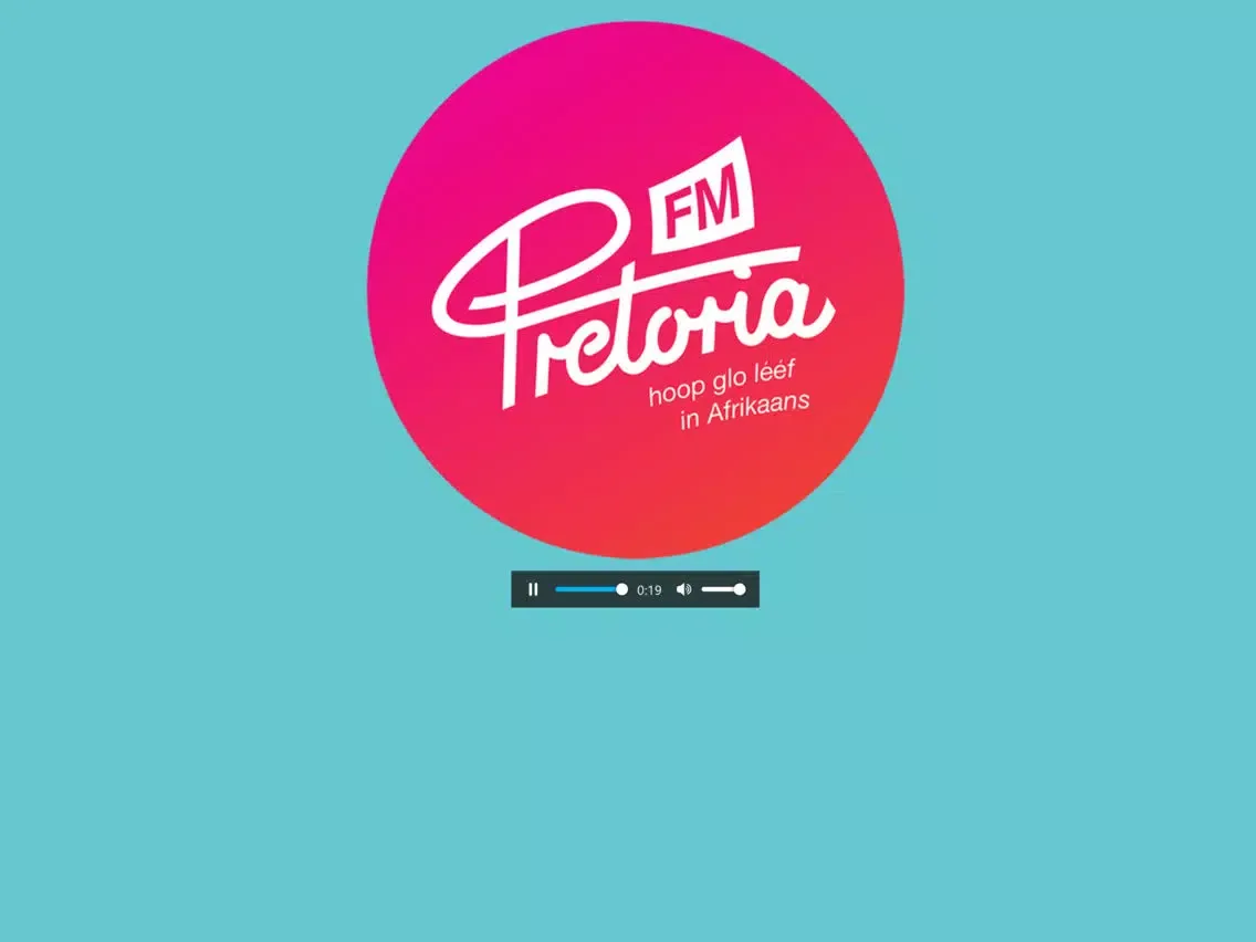 Ảnh chụp màn hình của Pretoria FM iPad 