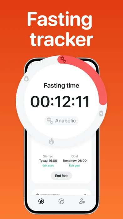 Screenshot di Faster ™ Intermittent Fasting