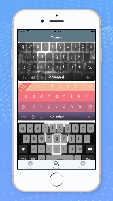 Cool Font & Keyboard Backgound Screenshots