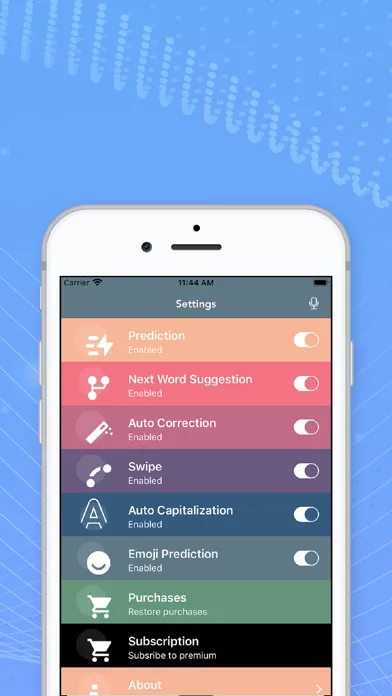 Cool Font & Keyboard Backgound Screenshots