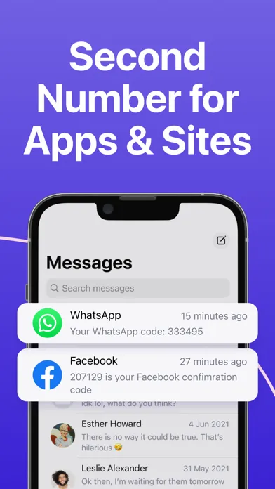 Second Phone Number ™ 2nd Line Screenshots