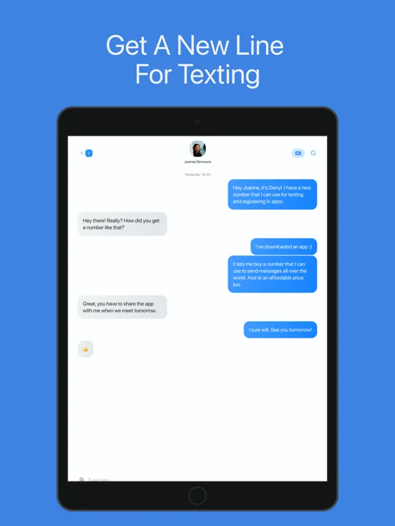Text Us ™ Texting For Me Now iPad Screenshots