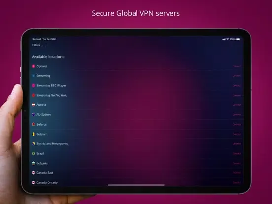 Capturas de pantalla de VPN USA™ Fast x Unlimited VBN iPad 