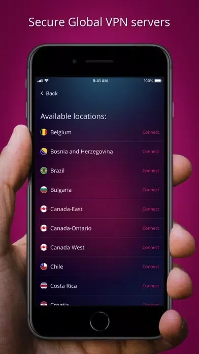 Capturas de pantalla de VPN USA™ Fast x Unlimited VBN