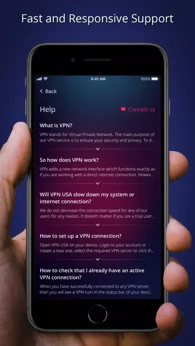 Capturas de pantalla de VPN USA™ Fast x Unlimited VBN