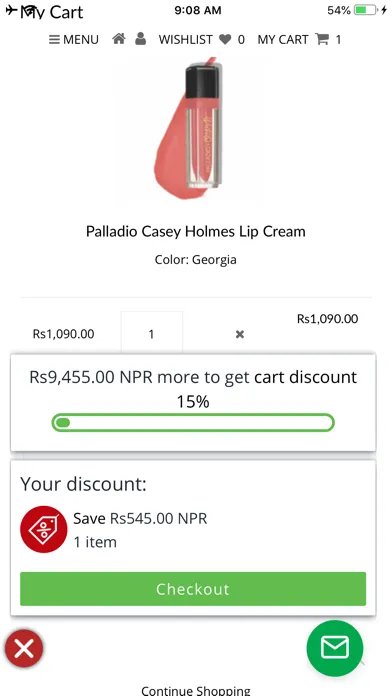 Ảnh chụp màn hình của PrettyClick Rewards