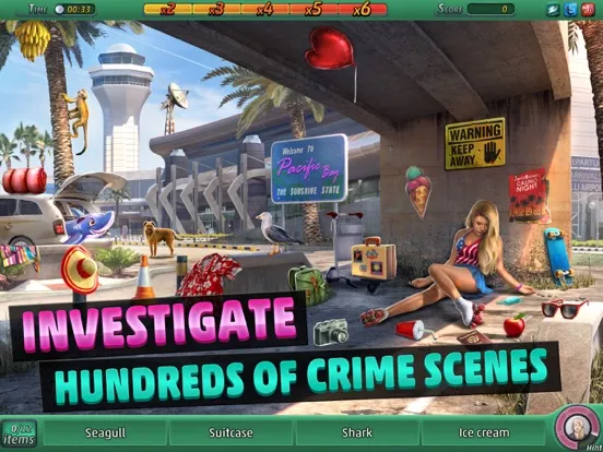 Criminal Case: Pacific Bay iPad  स्क्रीनशॉट