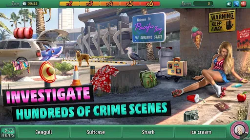 Capturas de tela do Criminal Case: Pacific Bay