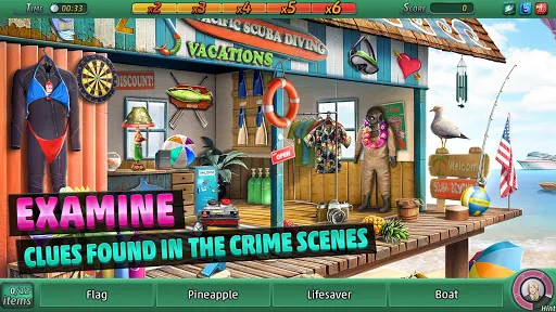 Capturas de tela do Criminal Case: Pacific Bay