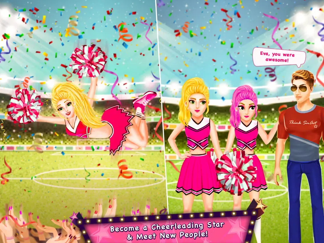 Скриншоты High School Cheerleader Story iPad 