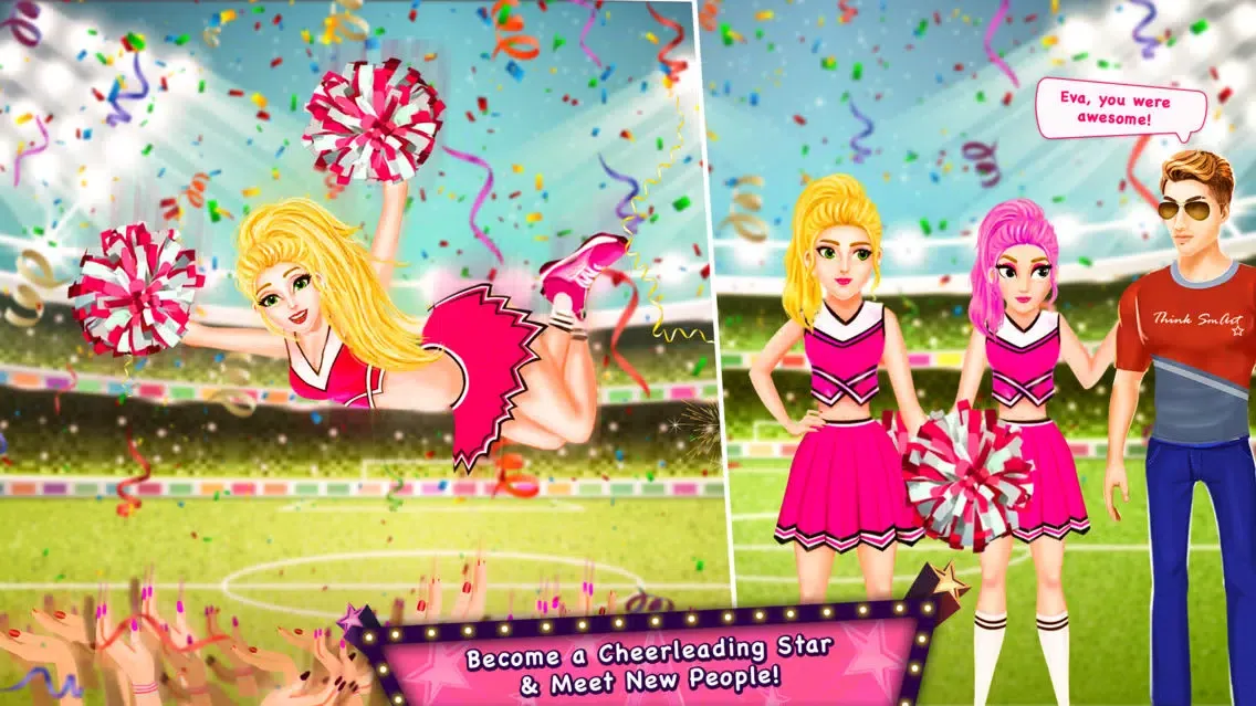 Скриншоты High School Cheerleader Story