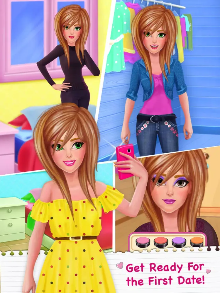 Capturas de pantalla de High School Summer Camp Love Story iPad 