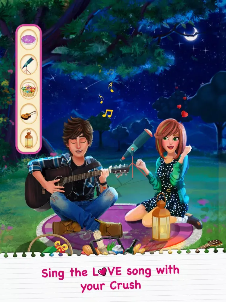 Capturas de pantalla de High School Summer Camp Love Story iPad 