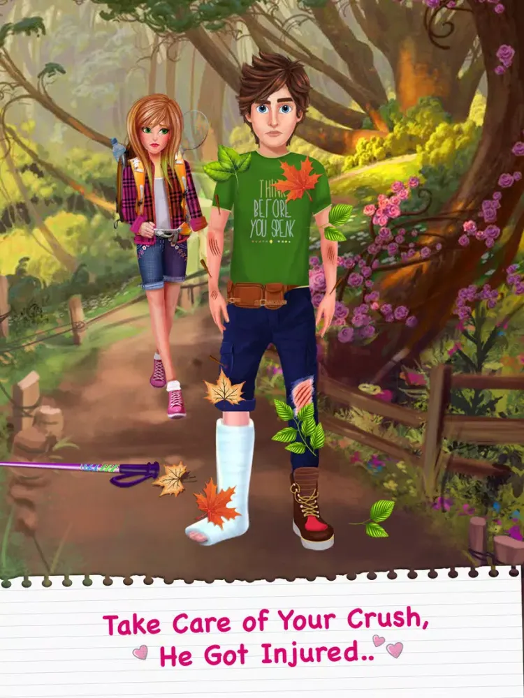 Capturas de pantalla de High School Summer Camp Love Story iPad 