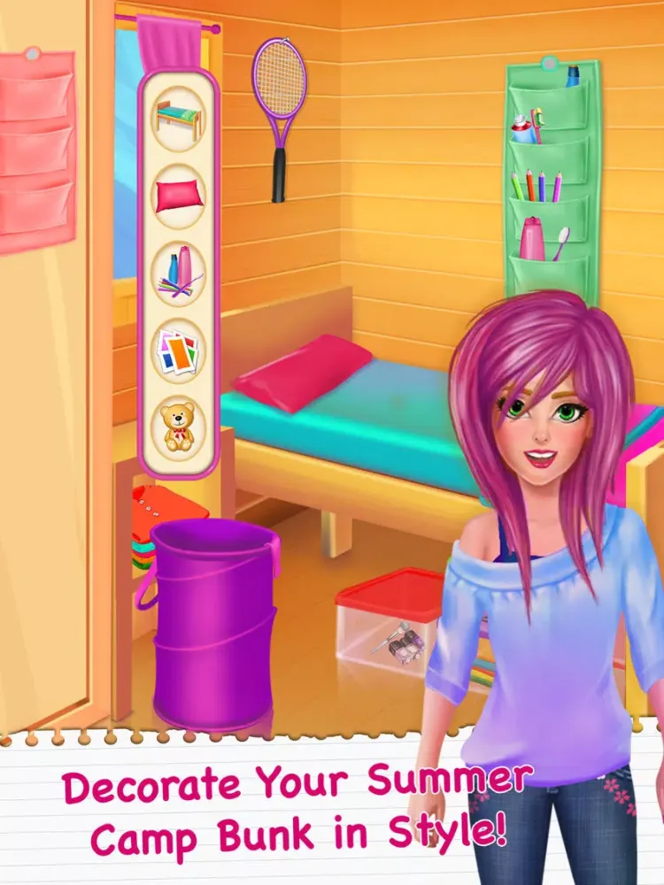 Capturas de pantalla de High School Summer Camp Love Story iPad 