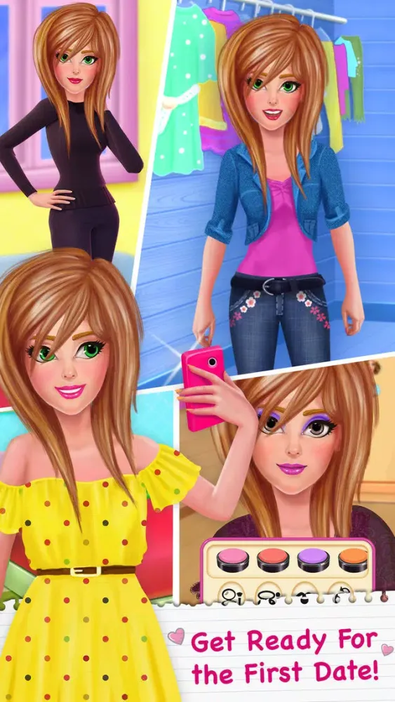 Capturas de pantalla de High School Summer Camp Love Story
