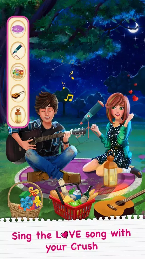 Capturas de pantalla de High School Summer Camp Love Story